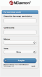 Mobile Screenshot of mail.suntory.com.mx